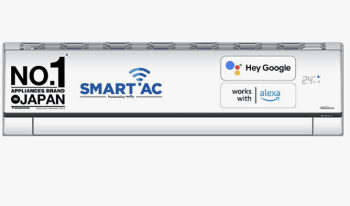 Panasonic 1 Ton 5 Star Wi-Fi Inverter Smart Split AC (Copper, 7 in 1 Convertible with additional AI Mode, 4 Way Swing, nanoe-G Air Purification Technology, CS/CU-XU12YKY5W,2023 Model, White)