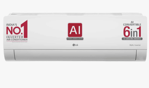 LG 1.5 Ton 3 Star AI DUAL Inverter Split AC (Copper, Super Convertible 6-in-1 Cooling, HD Filter with Anti-Virus Protection, 2023 Model, RS-Q19JNXE, White)