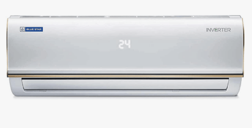 Blue Star 0.8 Ton 3 Star Inverter Split Ac (Copper, Turbo Cool, Gold Fins, Comfort Sleep, Self Clean Technology, Multi Sensors, Eco Mode, Hidden Display, Stabiliser Free, 2023 Model,Ic309Rbtu,White)
