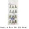 cake making nozzle set of 12 pieces Icing Nozzle set of 12 pc