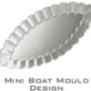 4PCS Sailing Boat Shape Tart Mould, Aluminum Cake Cookie Pudding Chocolate Bakeware Pan Baking Mold