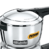 Hawkins Futura 5.5 Litre Inner Lid Pressure Cooker, Stainless Steel Cooker, Induction Cooker, Pan Cooker, Silver (FSS55)
