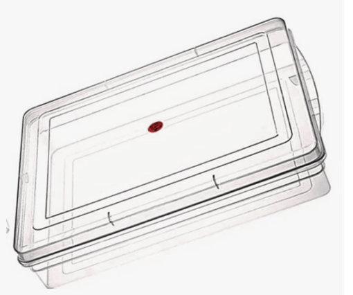 Nakoda 222 Jumbo Storage Box for Multipurpose Use ,Transparent - 12500 ml