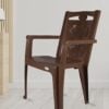 Nilkamal CHR2240 Plastic Mid Back with Arm Chair | Chairs for Home| Dining Room| Bedroom| Kitchen| Living Room| Office - Outdoor - Garden | Dust Free |100% Polypropylene Stackable Chairs | Set of 2