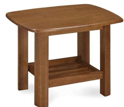 Nilkamal Elena Solid Wood Side Table (New Wenge)