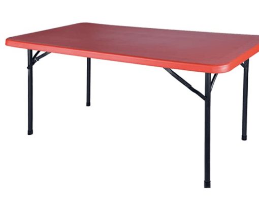 Supreme Buffet Plastic Table (Coke Red)