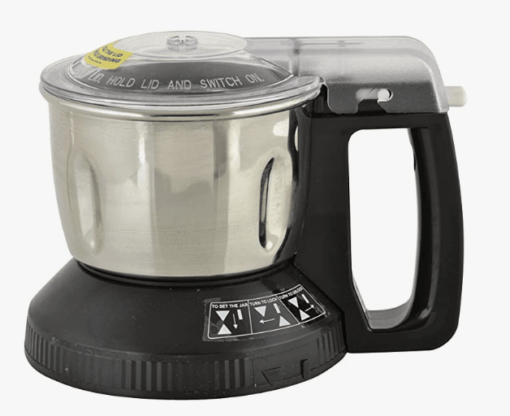 Panasonic Stainless Steel Multi Jar for Dry/Wet Grinding MX-AC-310 0.6 Litre (Black) Suitable for All Panasonic MX-AC Series Mixer Grinder