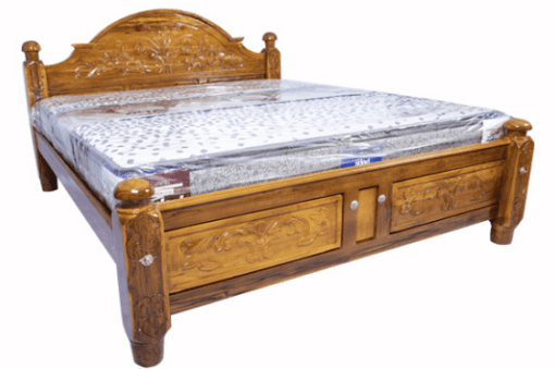 Premium 1/2 Teak COT 6X6 - Quality Craftsmanship & Durability
