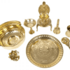 Brass Pooja Set: Buy Authentic Indian Pooja Sets for Home Worship