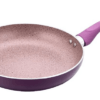 Wonderchef Royal Velvet Non-Stick Fry Pan with Induction Bottom & Soft-Touch Handle | Virgin Grade Aluminium | PFOA & Heavy Metals Free | 3 mm Thick | 20cm | 1.2 litres | 2 Years Warranty | Purple