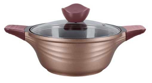 Wonderchef Rosetta Die-cast Casserole 24cm