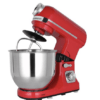 Wonderchef Crimson Edge Die-Cast Metal Kitchen Stand Mixer and Beater with 6 Speed Settings|Provision for Pasta Attachments|1000 W Powerful Copper Motor| 5 L Stainless Steel Bowl with Planetary Rotation & Safety Features| Feasibility for Pasta Attachment| Includes Whisking Cone, Mixing Beater, Dough Hook Attachments & Splash Guard| Kneads Atta, Dough,Batters for Pizza, Rotis, Cakes, Breads, Cookies, Whipped Cream| Ideal for Home Cooks | 3 Year Warranty| Red