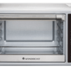 Wonderchef Prato Digital Oven Toaster Griller (OTG) 30 Litres with 6 Pre-set Cooking Menus | with Rotisserie, Convection Mode | All in one - Air Fry, Bake, Grill, Dehydrate, Toast, Broil | Oven for Kitchen | Digital Display | Chamber Light, Inner Lamp | Temperature Control | 8 Accessories | 2 Years Warranty | Silver