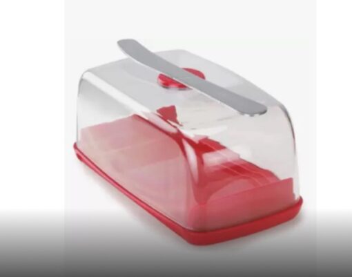 Nayasa Smart Butter Dish with Magnetic Butter Knife Holder & Side Section - Image 3