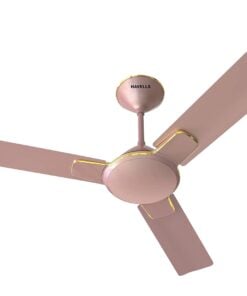 Havells Enticer Premium Design 1200 mm Ceiling Fan| High Air Delivery| Hi Speed| Wider Blades| 100% Copper Winding Motor| Metallic Finish for Living & Bedroom Interiors| Dust Resistant (Rose Gold)
